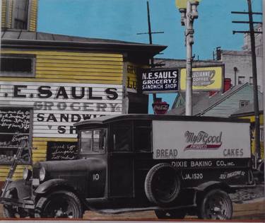 Original Documentary Automobile Paintings by Stuart Hennessey