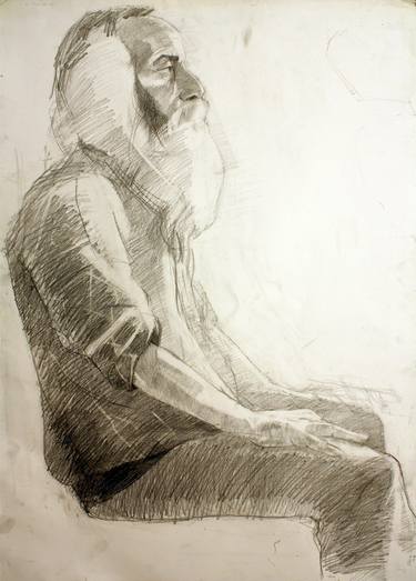 Print of Realism People Drawings by Pavel Lefterov