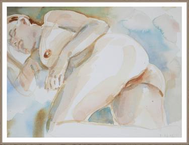 reclining female nude buttocks thumb