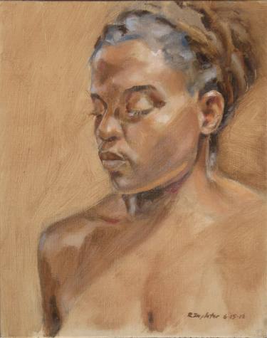 Portrait of a black woman thumb