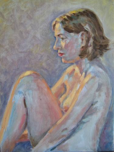 Original Women Paintings by raymond zaplatar