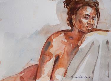 Original Realism Nude Paintings by raymond zaplatar