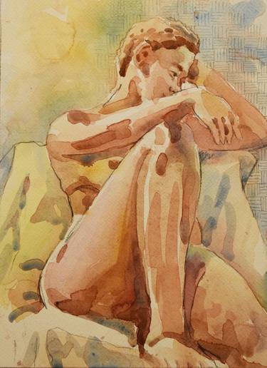 Original Realism Nude Paintings by raymond zaplatar