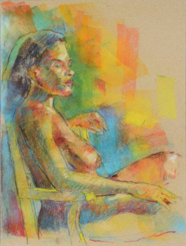 Original Nude Drawings by raymond zaplatar