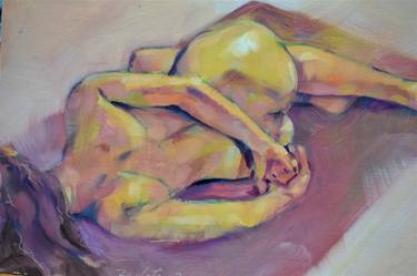 Print of Nude Paintings by raymond zaplatar