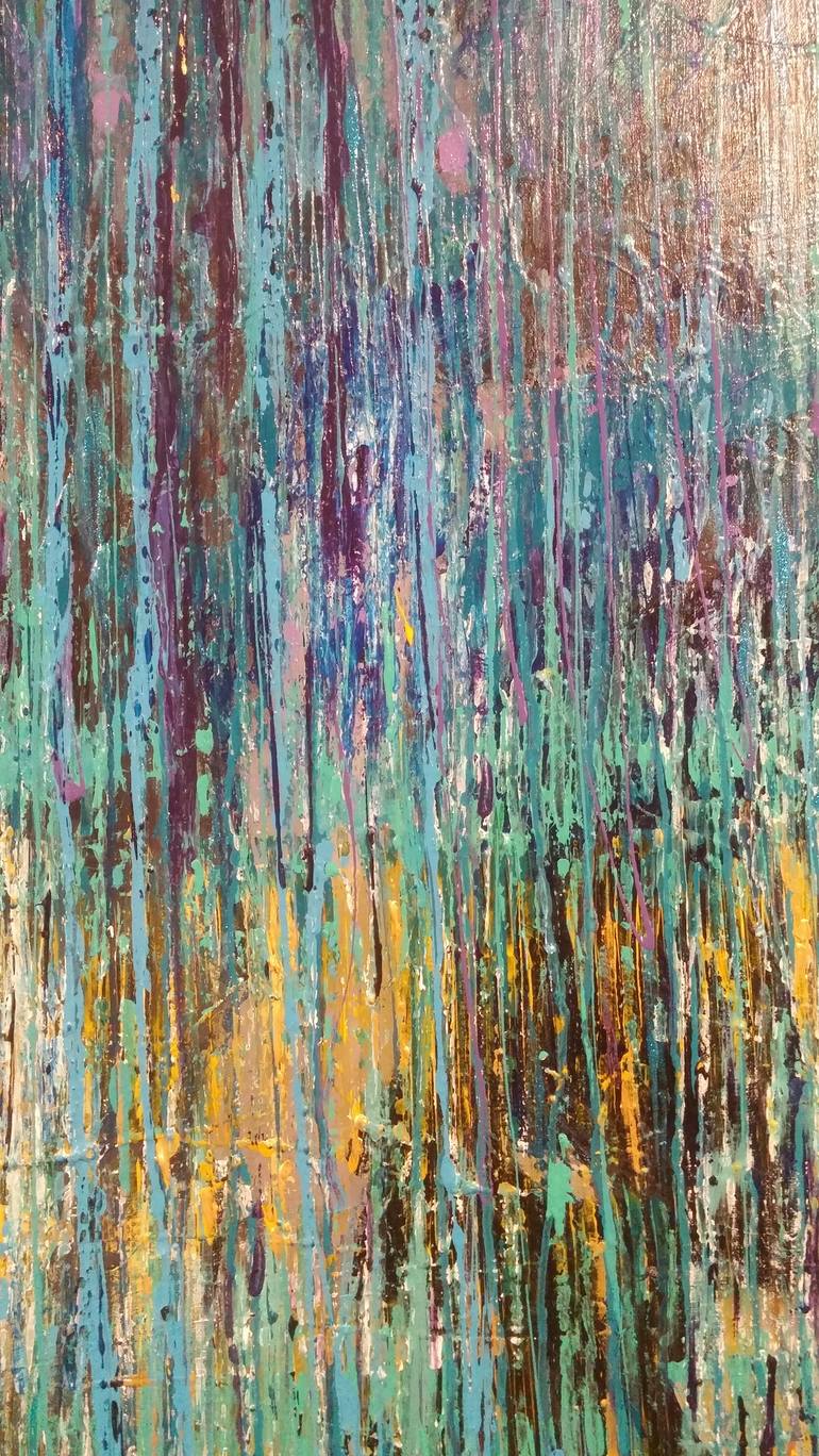 Original Fine Art Abstract Painting by shary maloney