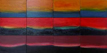 Original Abstract Seascape Paintings by Pier Maurizio Greco