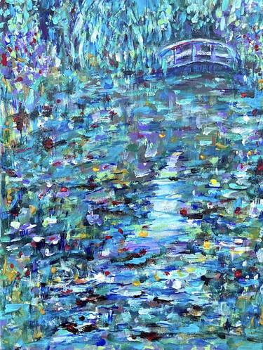 Print of Expressionism Garden Paintings by Kristel Tatiana Nadvornaia