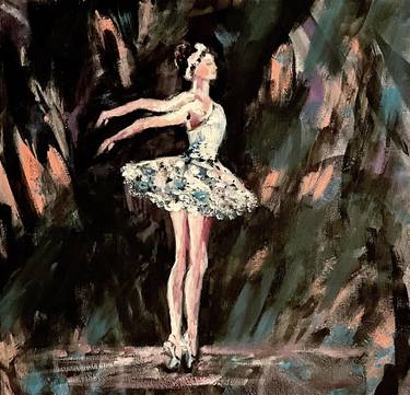 Ballet-dancer Painting thumb