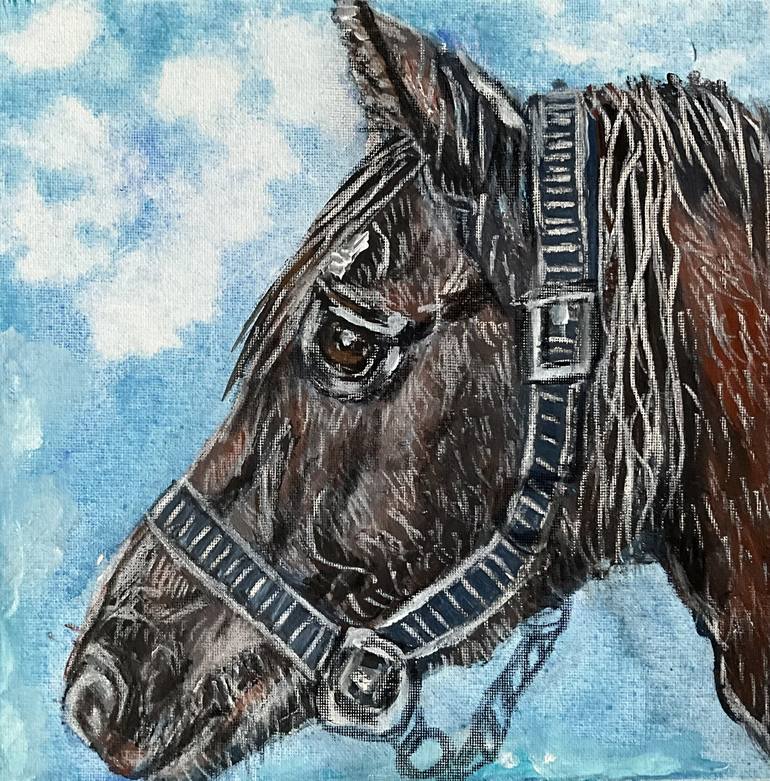 Print of Expressionism Animal Paintings by Kristel Tatiana Nadvornaia
