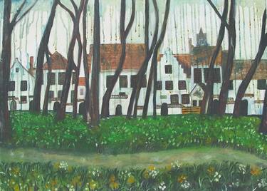 Print of Impressionism Cities Paintings by Kristel Tatiana Nadvornaia