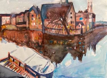 Bruges ,Artworks from the old town thumb