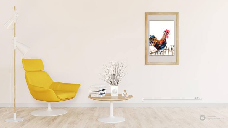 Original Illustration Animal Painting by Kristel Tatiana Nadvornaia