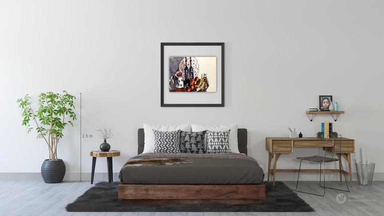 Original Art Deco Other Painting by Kristel Tatiana Nadvornaia