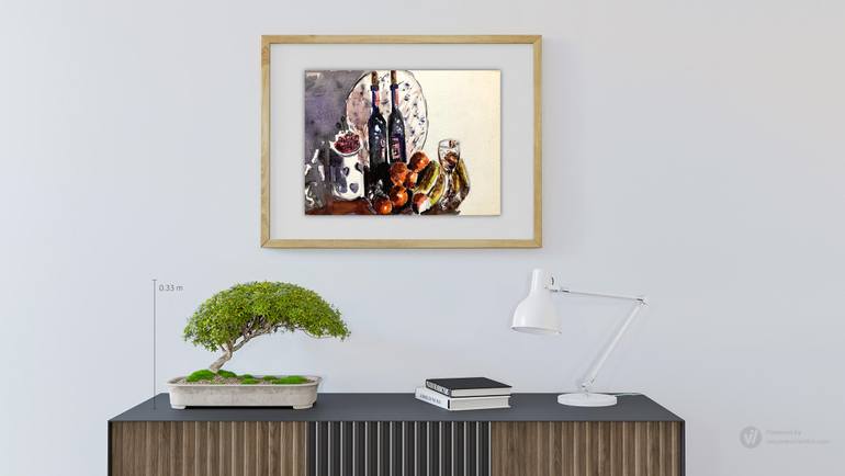 Original Art Deco Other Painting by Kristel Tatiana Nadvornaia