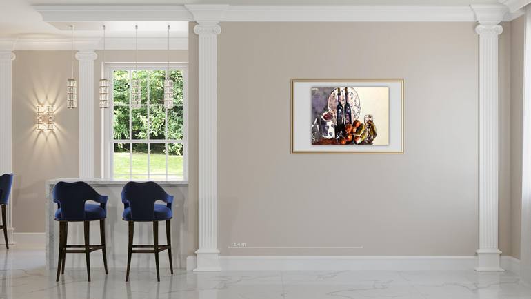 Original Art Deco Other Painting by Kristel Tatiana Nadvornaia