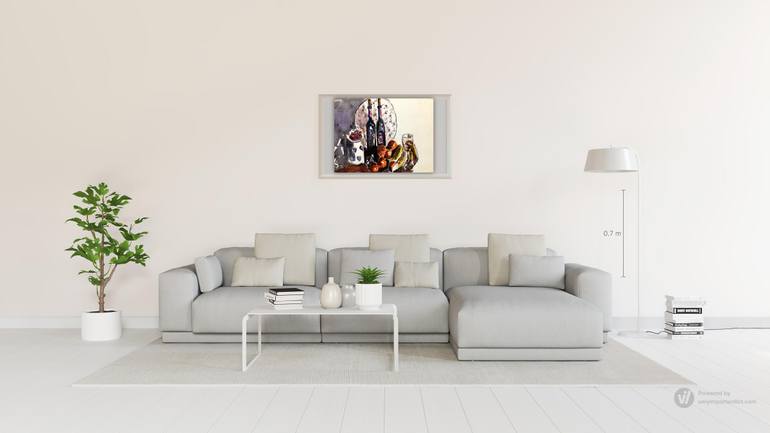 Original Art Deco Other Painting by Kristel Tatiana Nadvornaia