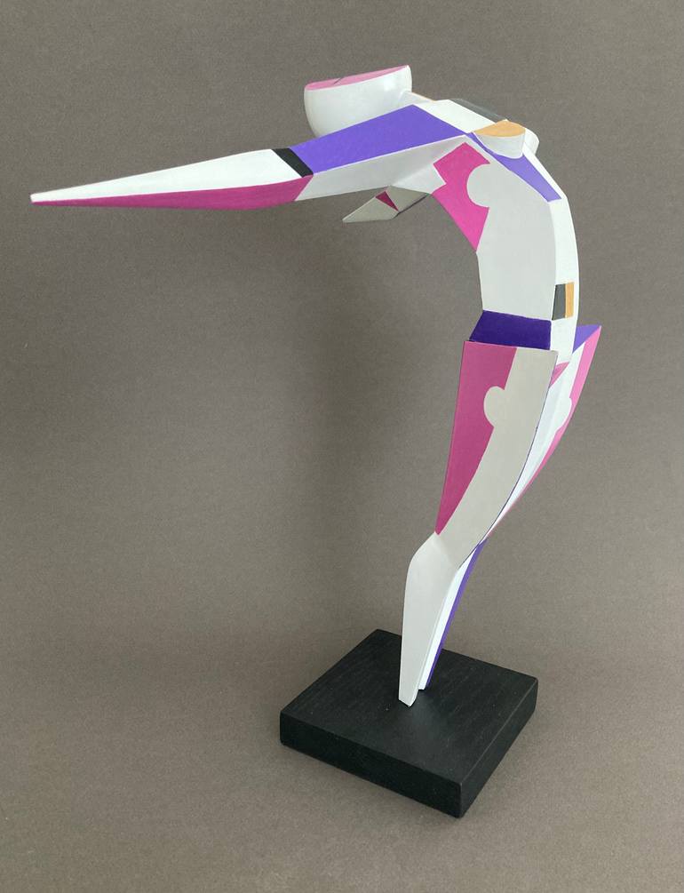 Original Bauhaus Abstract Sculpture by Pontus Ersgård