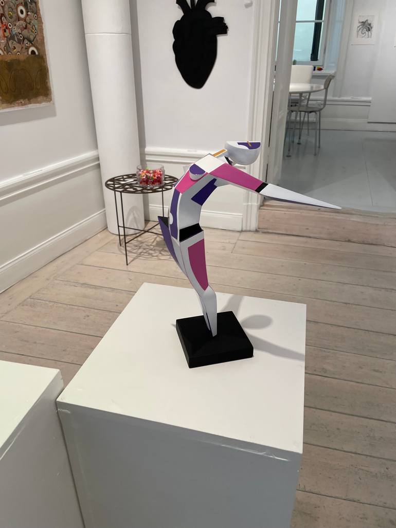 Original Bauhaus Abstract Sculpture by Pontus Ersgård