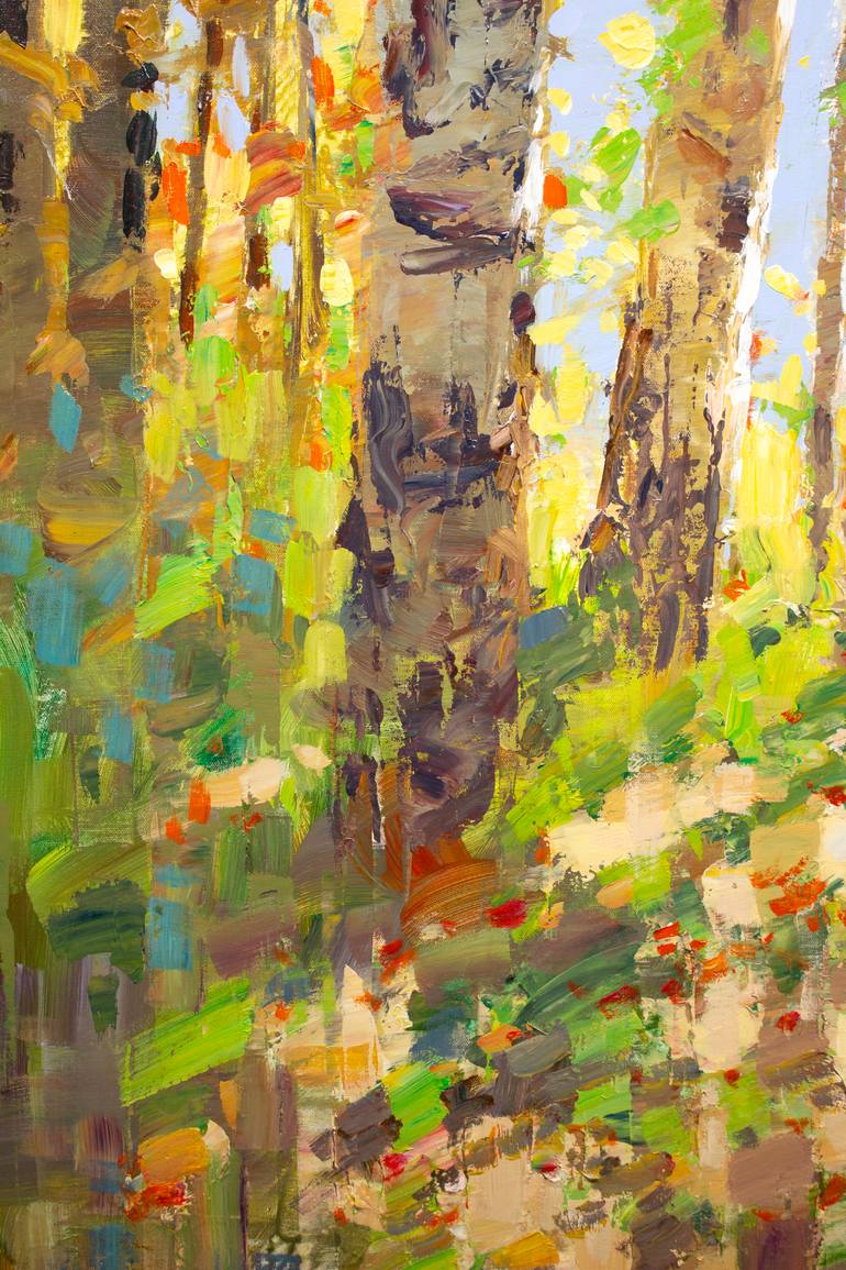 Original Impressionism Landscape Painting by Vadim Dolgov