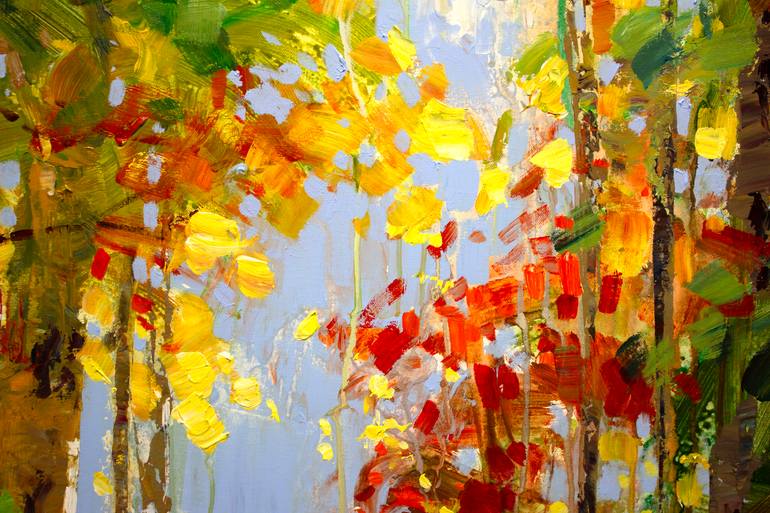 Original Impressionism Landscape Painting by Vadim Dolgov