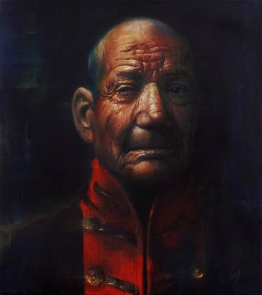 Original Figurative Portrait Paintings by Cor Lap