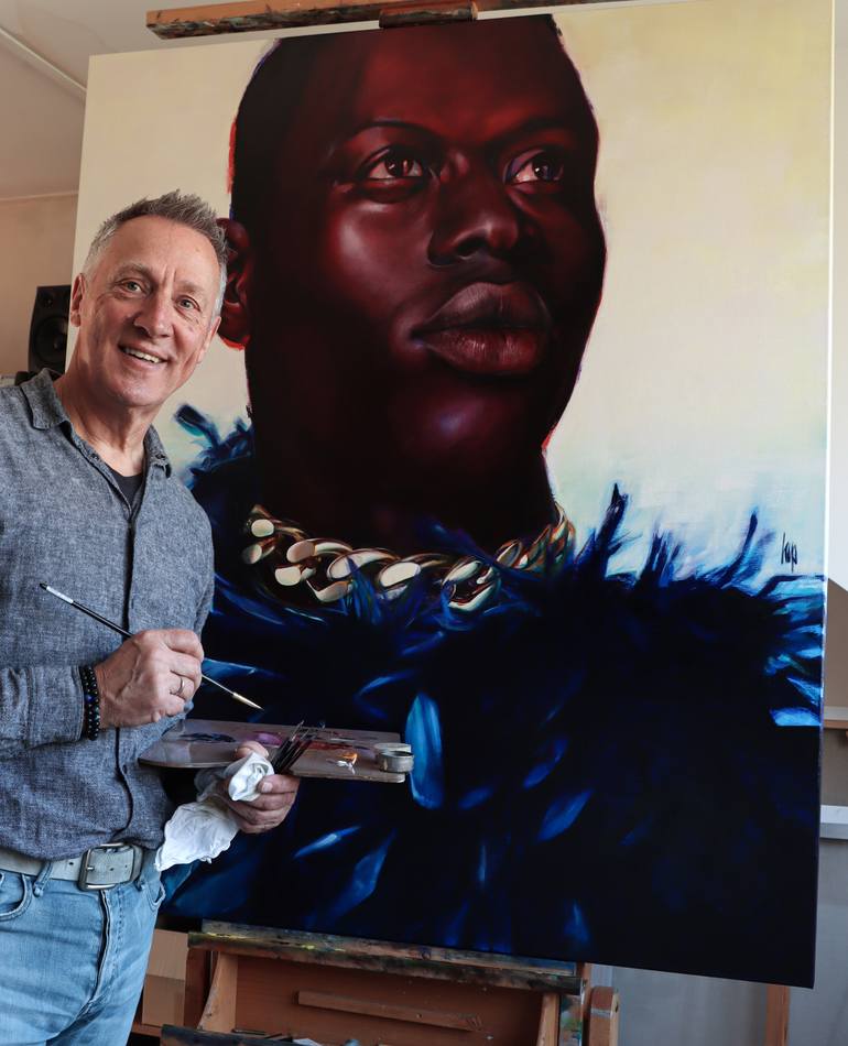 Original Figurative People Painting by Cor Lap