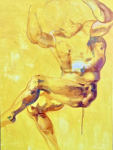Original Figurative Nude Paintings by Maia Schweizer