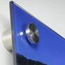 1/4 CLEAR FLOATING ACRYLIC PANEL - Flame polished edges - Qty. 4 - ½” corner drill holes - Qty. 4 – 5/8”x1.0” brushed steel standoffs - Full colour rear face mounted archival solvent print. 