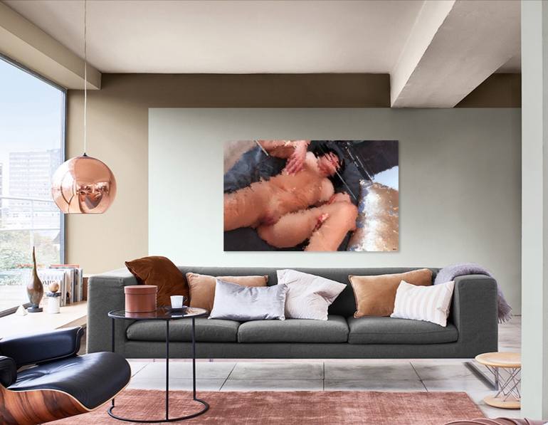 Original Abstract Expressionism Body Photography by David Lamarche