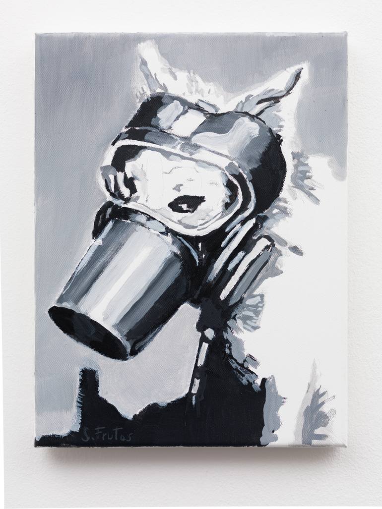 Original Documentary Pop Culture/Celebrity Painting by Sergio Frutos
