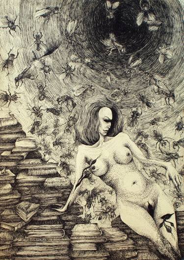 Print of Erotic Drawings by Marzena Ablewska- Lech