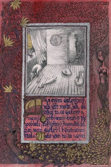 Print of Mortality Drawings by Marzena Ablewska- Lech