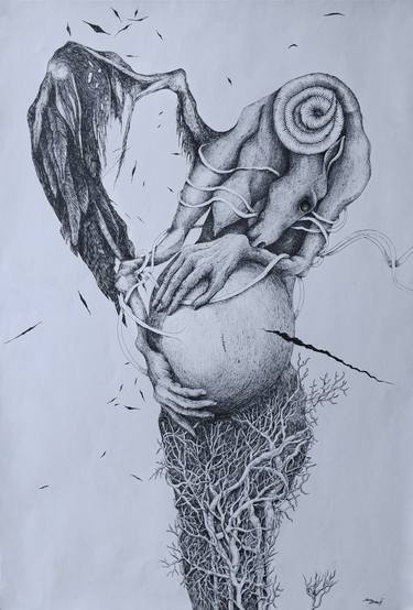 Print of Fantasy Drawings by Marzena Ablewska- Lech