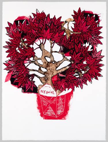 Print of Tree Printmaking by Abby Goodman