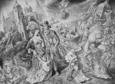 Print of Fantasy Drawings by Alexander Donskoi