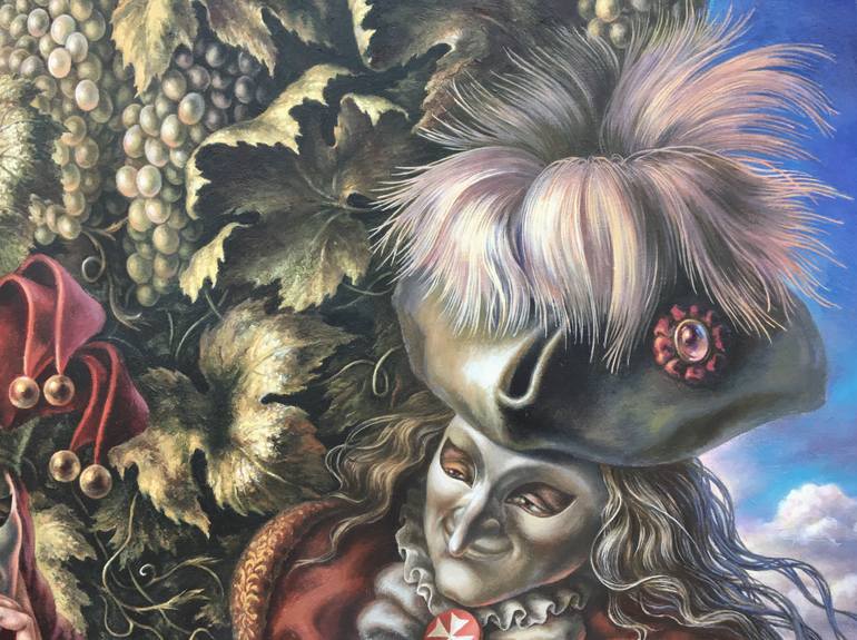 Original Figurative Fantasy Painting by Alexander Donskoi