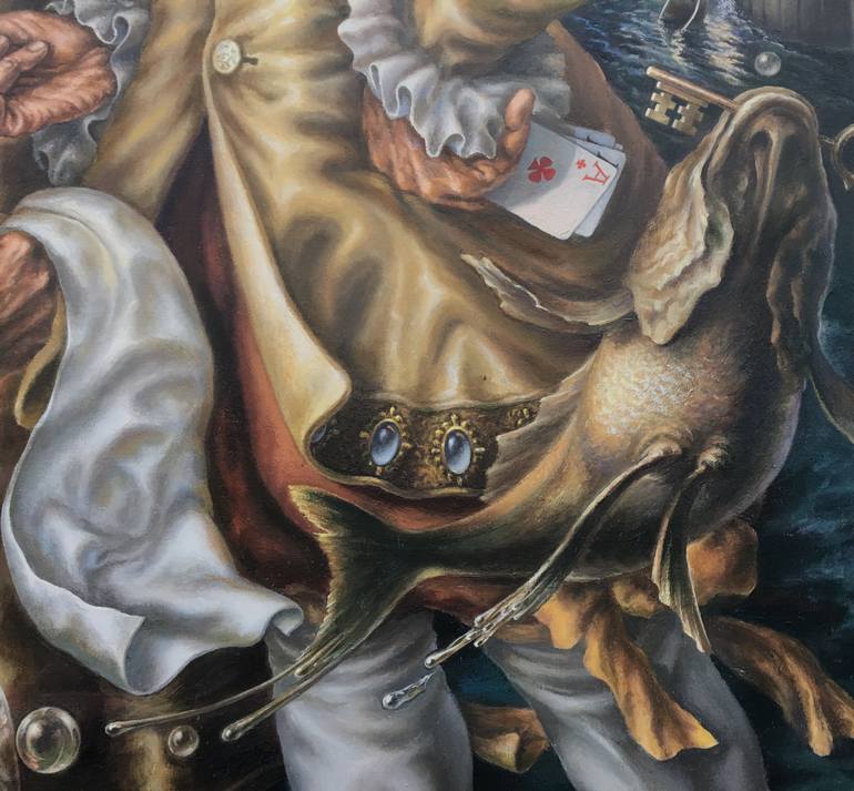 Original Figurative Fantasy Painting by Alexander Donskoi