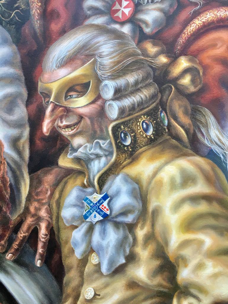Original Figurative Fantasy Painting by Alexander Donskoi