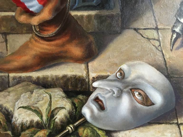 Original Figurative Fantasy Painting by Alexander Donskoi