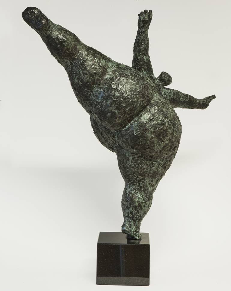 Original Expressionism Women Sculpture by Wim Heesakkers