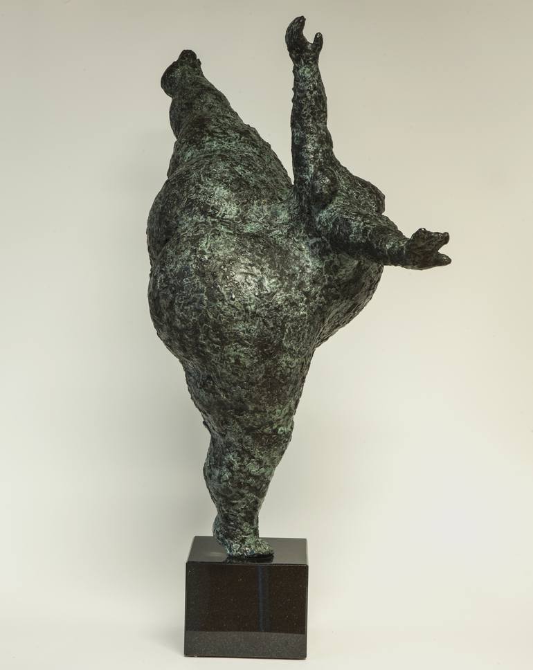 Original Expressionism Women Sculpture by Wim Heesakkers