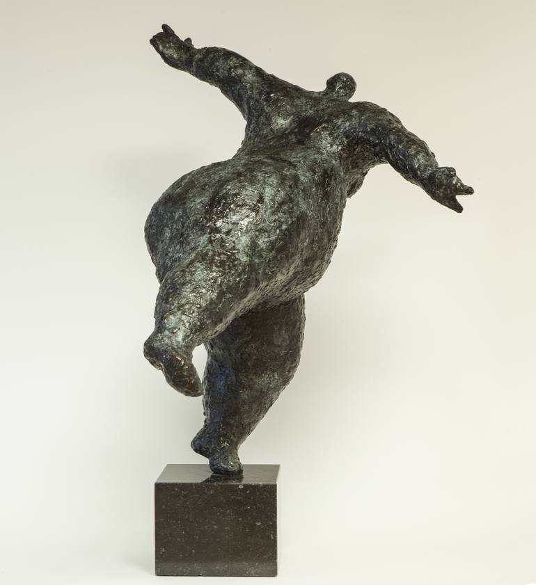 Original Expressionism Women Sculpture by Wim Heesakkers