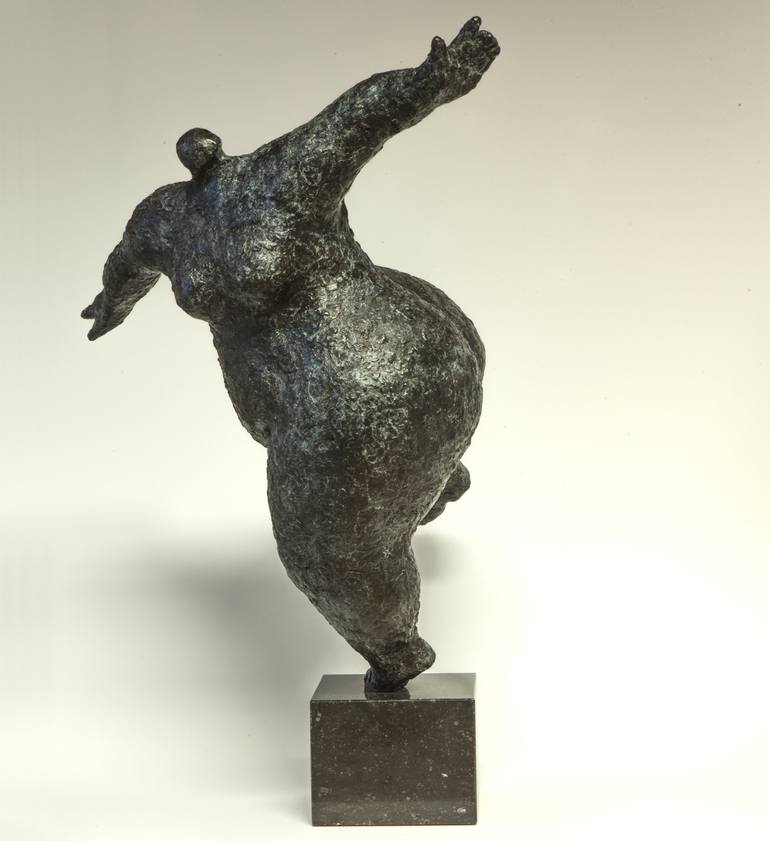 Original Expressionism Women Sculpture by Wim Heesakkers