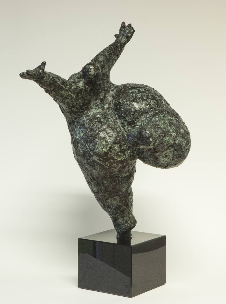 Original Impressionism Women Sculpture by Wim Heesakkers