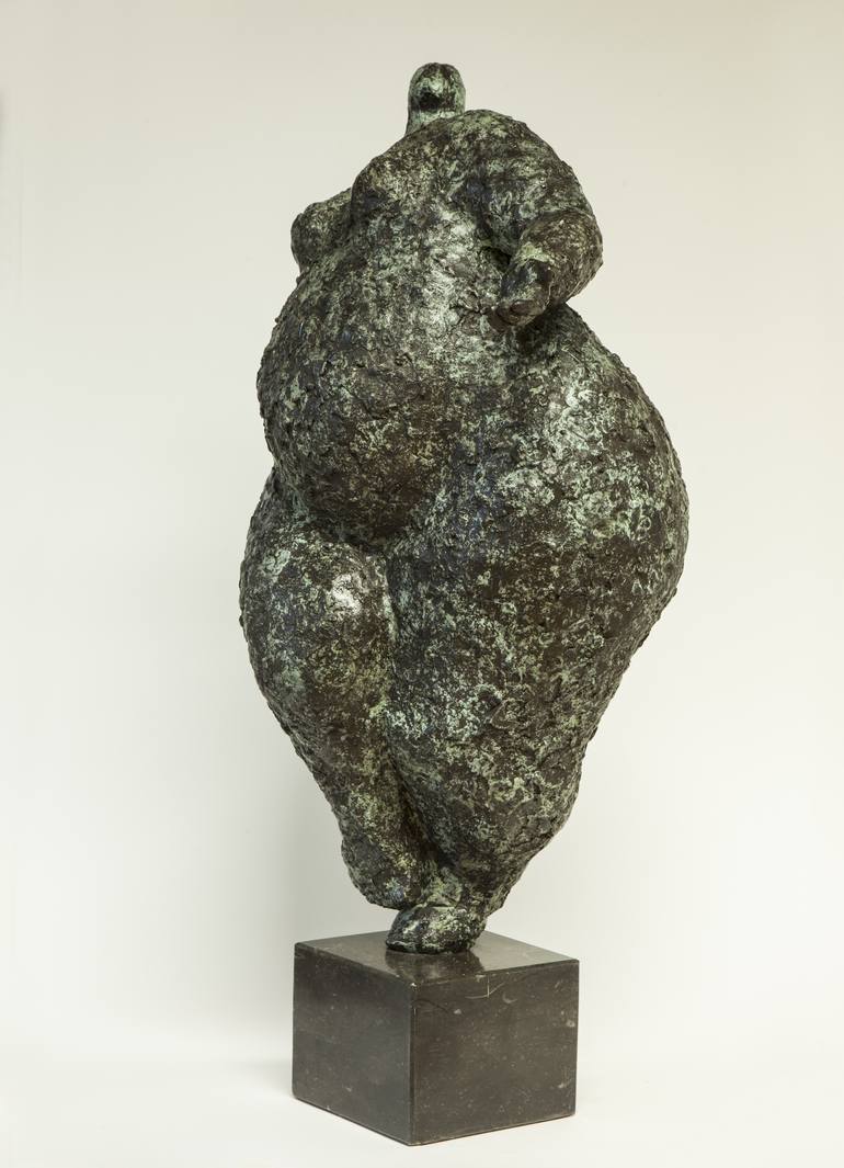 Original Women Sculpture by Wim Heesakkers