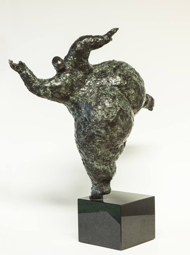 Original Women Sculpture by Wim Heesakkers