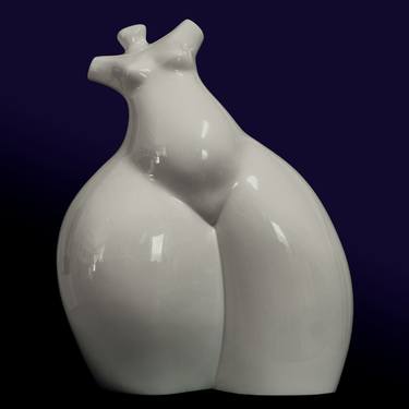 Original Abstract Women Sculpture by Wim Heesakkers