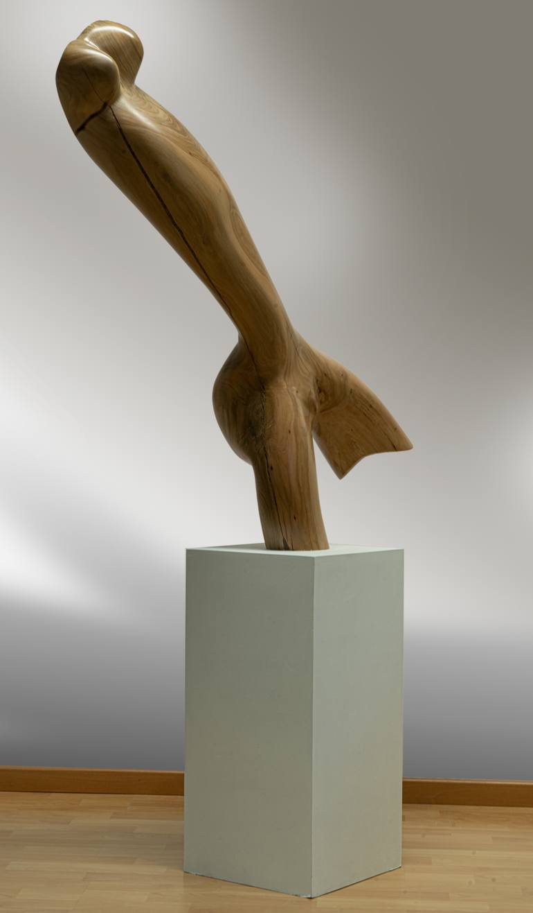 Original Abstract Expressionism Women Sculpture by Wim Heesakkers
