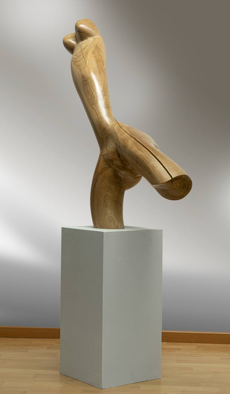 Original Abstract Expressionism Women Sculpture by Wim Heesakkers